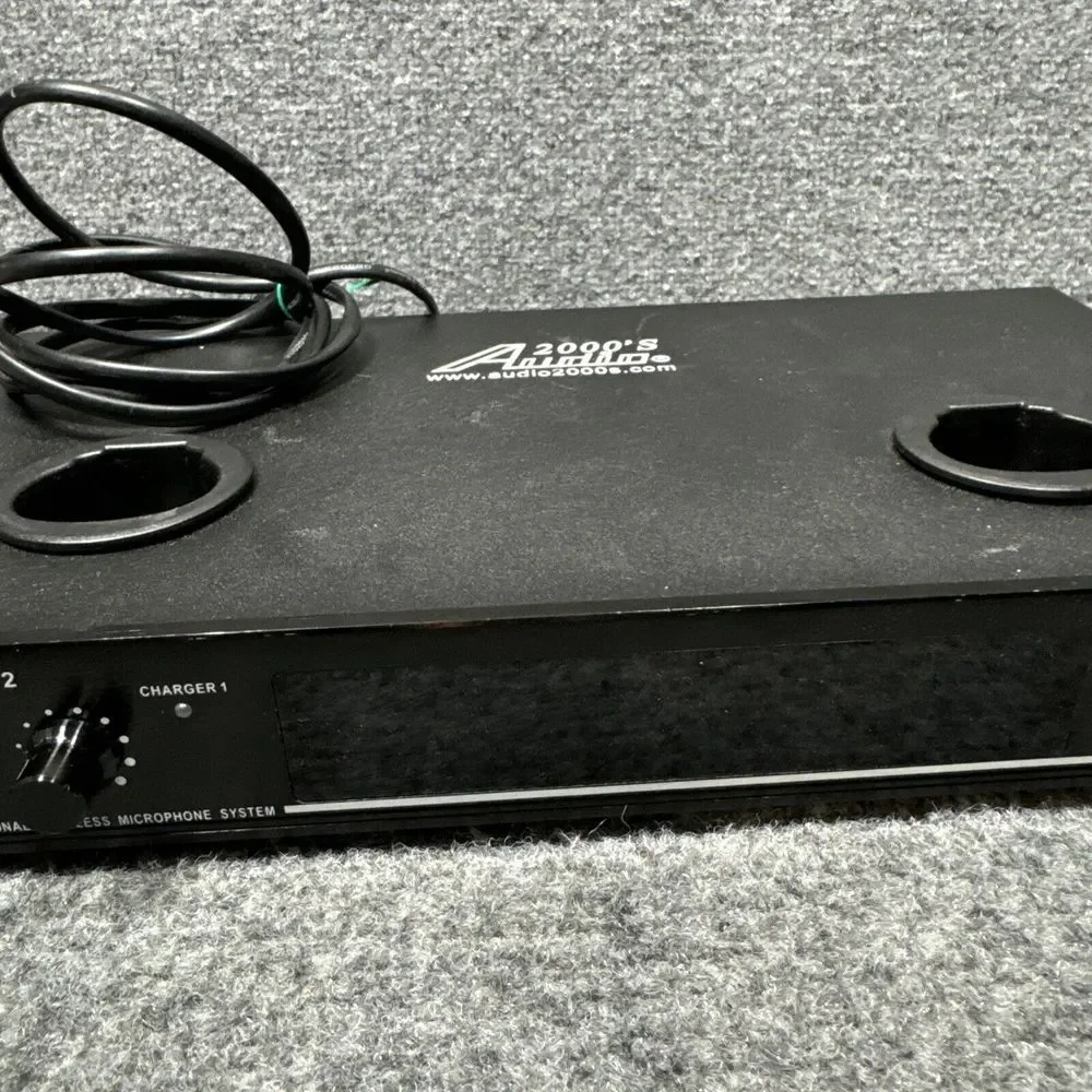 AUDIO‎ 2000'S AWR 6112 PROFESSIONAL WIRELESS MICROPHONE SYSTEM